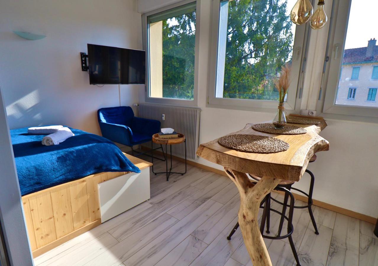 Superbe Studio Cosy Et Atypique 3 Etoiles Montbéliard Buitenkant foto