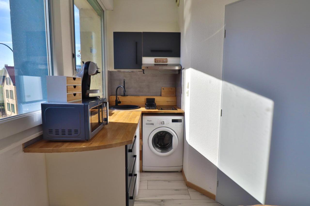 Superbe Studio Cosy Et Atypique 3 Etoiles Montbéliard Buitenkant foto